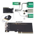 thumbnail image 6 of FVH External Slimline SFF-8654 8X 74Pin to PCIE Express 3.0 PCIE4.0 Raid Card VROC Raid0 Hyper Adapter, 6 of 9