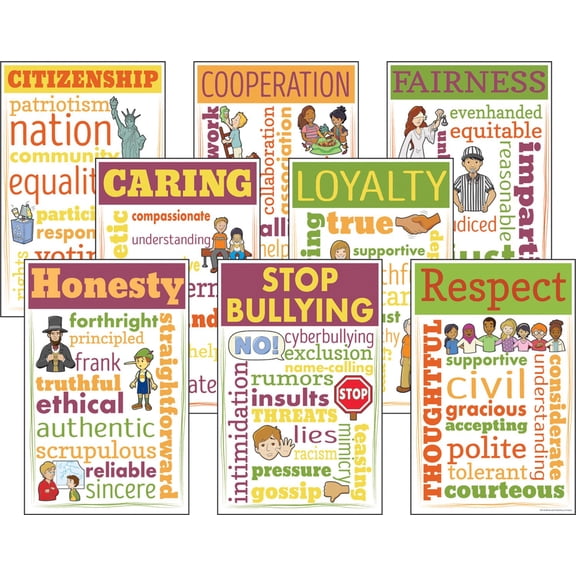 Teacher Created Character Education Chatter Charts (TCR 3110)