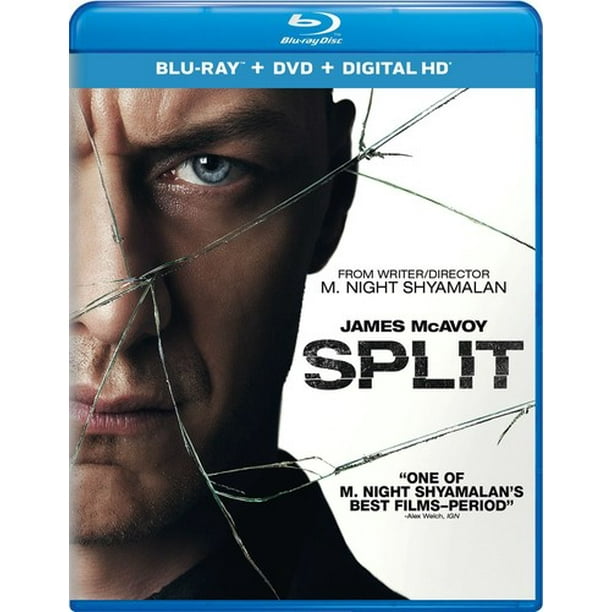 Split (Bluray + DVD + Digital Copy)