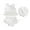 A20 White, variant on FASHOFT Baby Girl 3 Piece Swimsuit Sleeveless Rash Guard Swim Bottom Swimwear Summer Beach Poor Bathing Suit with Hat Pink