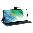 thumbnail image 2 of JTCASES Compatible with Samsung Galaxy S21 FE 5G 6.4 inch Case Wallet Flip Folio Case [Kickstand] with RFID Blocking Card Holders [Shockproof] Wrist Strap Cover for Men Women Girls, Darkgreen, 2 of 12