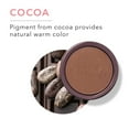 thumbnail image 4 of 100% PURE Cocoa Pigmented Bronzer, Cocoa Glow, Bronzer Powder for Face, Contour Makeup, Soft Shimmer, Sun Kissed Glow (Deep Brown w/Gold-Red Undertones) - 0.32 Oz, 4 of 8