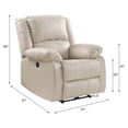 thumbnail image 7 of ACME Zuriel Power Recliner with USB Port in Beige, 7 of 7