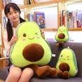 thumbnail image 4 of New Cute Avocado Plush Toy Doll Children's Sleeping Pillow Large Doll Holiday Gift Kawaii Creative Fruit Rag Doll Cushion, 4 of 7