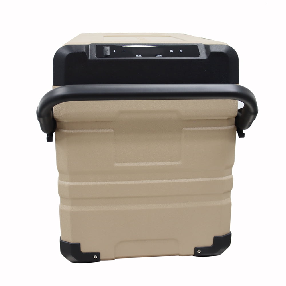 Portable Car Refrigerator Outdoor Fridge Small Refrigerator Car and Household Dual-Use 45L