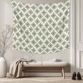 thumbnail image 5 of Abstract Green Large Tapestry for Bedroom Wall Hanging Tapestry, Modern Contemporary Art Vintage Ceiling Backdrop Tapestries Poster Blanket Wall Decor for Teens Room Living Room Dorm 100" x 59", 5 of 8