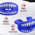 thumbnail image 3 of SafeJawz Lip Guard, Football Mouth Guard with Detachable Strap, Adults and Junior (Shark), 3 of 6
