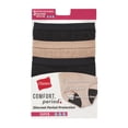 thumbnail image 3 of (3 pack) Hanes Womens Period Underwear 3-Pack, Comfort, Period Super Leak Protection Period Panties for Women, 3 of 9