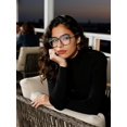 thumbnail image 2 of Gafas de bloqueo de luz azul VISOONE REMY con montura cuadrada, 2 of 6