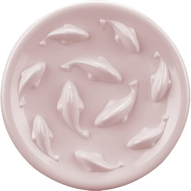 Comedero lento, diseño Cilkus Fish Pool, para perros y gatos