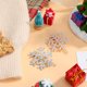 thumbnail image 4 of unbranded 8Ud Hebillas De Navideñas En Aleación Con Copos De Nieve Para Eventos Y Diario, 4 of 6