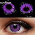 thumbnail image 1 of D'ORELLA-lentillas de colores para ojos, lentes amarillas para Cosplay, belleza, Halloween, rojo, azul, verde, 1 par, 1 of 4