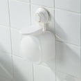 thumbnail image 7 of 9x16cm Wall-Mounted Manual Soap Dispenser for Bathroom, Traceless Design, White Soap Holder Box, 7 of 7