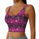 thumbnail image 2 of Balery Snowflakes And Christmas Sujetadores deportivos con espalda cruzada para mujer, acolchados, sin costuras, de alto impacto, ideales para yoga, gimnasio, entrenamiento y fitness.-X-Large, 2 of 8