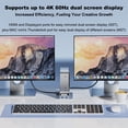 thumbnail image 4 of HUB MULTIPUERTO THANDBLE Mac mini M4 Dock 9 en 1 plateado, 4 of 8
