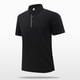 thumbnail image 5 of Camisa Casual de Solapa de los Hombres, Botón de Color Sólido de Verano Delantero Al Aire Libre para el Uso Diario, Transpirable Ligero Mock Cuello Tee, 5 of 8