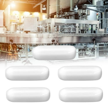 5Pcs Magnetic Stirrer Mixer Type C Stir Bars Spinbar Laboratory PTFE Stirring Rod 5x15mm