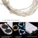 thumbnail image 5 of Cadena de luz Irfora 2M / 6.6FT 20LEDs Starry Copper Wire String Operado por batería Powered Extra Flexible Flexible Tira de luz para Holiday Festival Decorations Irfora Cadena de luz, 5 of 7