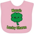 thumbnail image 3 of Inktastic Nana's Lucky Charm Boys or Girls Baby Bib, 3 of 4
