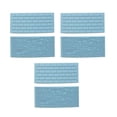 thumbnail image 1 of 6 Pièces Multi-Grains de Mur de Route Forme Gâteau Jupe Moule Moule de Cuisson Accessoires, 1 of 3