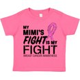 thumbnail image 3 of Inktastic My Mimi's Fight is My Fight- Breast Cancer Awareness Boys or Girls Toddler T-Shirt, 3 of 5