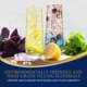 thumbnail image 5 of Juego de 2 vasos altos transparentes NutriChef de 14.2 oz (NGLCP54), 5 of 8