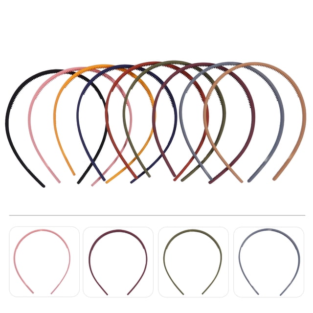 FOMIYES 9Ud De Diademas Sencillas De Color Para Y Accesorios Para El