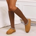 thumbnail image 4 of Women's Slouch Socks Long Boot Scrunch Sock Soft Cotton Knit Cozy Socks 3 Pairs, 4 of 4