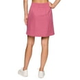 thumbnail image 3 of RBX Active Women's Golf/Tennis Woven Longer Length Flat Front Skort With Pockets, 3 of 6