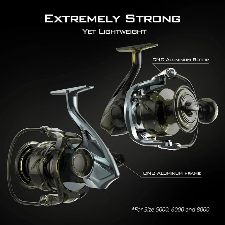 KastKing, Saltwater Spinning Reel, 8000, 55 lbs Max Drag - Walmart.com