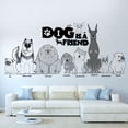 thumbnail image 1 of Decoración de jardín de infantes para perros, lindas pegatinas de pared para perros, arte de pared de jardín de infantes para habitaciones de bebés, niñas, niños y niños, 1 of 5