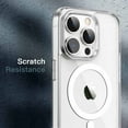 thumbnail image 7 of JETech Magnetic Case for iPhone 14 Pro Max 6.7-Inch Compatible with MagSafe Wireless Charging, Shockproof Phone Bumper Cover, Anti-Scratch Clear Back (Clear), 7 of 7