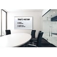 thumbnail image 2 of Aarco Products Magnetic Dry Erase Board 48"Hx72"W Porcelain White Marker Board with Aluminum Frame, 2 of 2