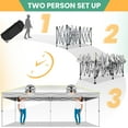thumbnail image 4 of SANOPY 10' x 20' Outdoor Canopy Party Tent EZ Pop Up Canopy Commercial Instant Canopies Gazebo with Air Vent, 8 Stakes & 4 Ropes & 4 Sandbags for Beach Wedding Picnics Camping, 4 of 9