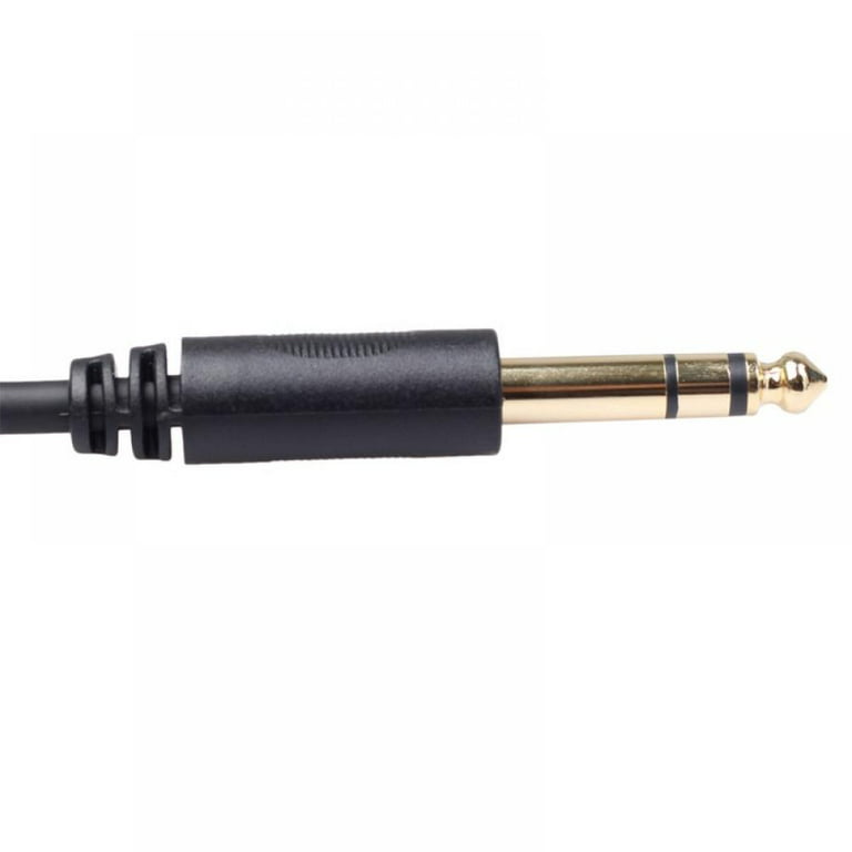 tisino 1/4 Splitter Cable, 1/4 TRS Stereo Male to Dual 1/4 TRS Stereo  Female Jack Quarter Inch Splitter Cord - 8 inches /20cm