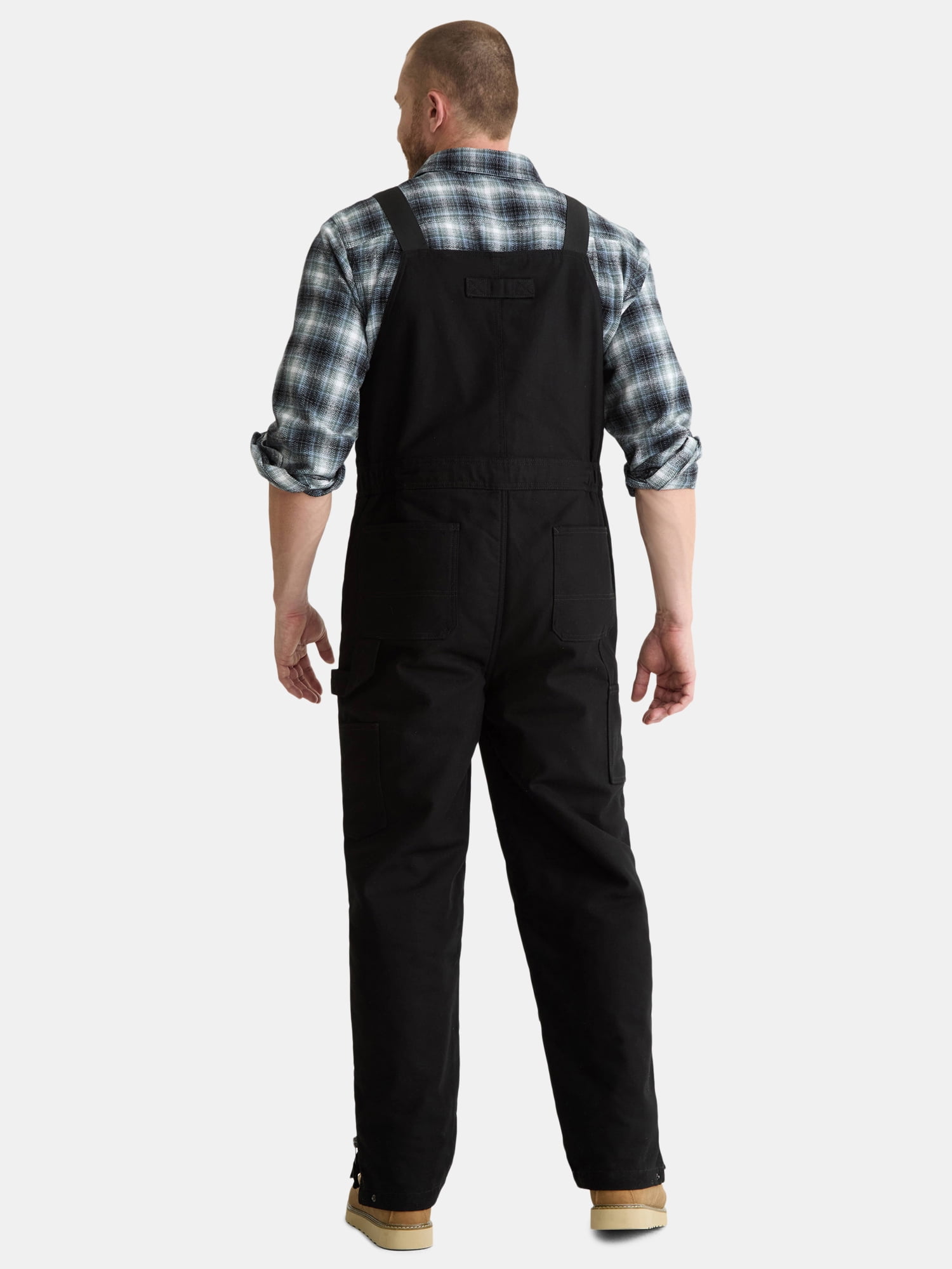Brahma Men’s and Big Men’s Insulated Bib Overalls, Sizes M-2XL