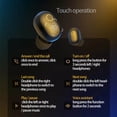 thumbnail image 4 of Seitruly Auriculares compatibles con Bluetooth con estuche de carga Correr Jogging Ejercicio Fitness Auriculares intrauditivos Auriculares Cables de audio/vídeo Negro, 4 of 6