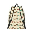 thumbnail image 3 of Balery Dachshund Dog Vintage Canvas Backpack for Men and Women - Large Capacity, Durable Travel Laptop Bag for School, Work, Hiking, and Outdoor Activities, 3 of 7