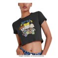 thumbnail image 4 of Playera Nickelodeon Talla EG Manga Corta Estampada Rugrats Don't Be a Baby Crop Top Negro, 4 of 4
