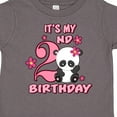 thumbnail image 4 of Inktastic It's My Second Birthday with Panda Bear Girls Toddler T-Shirt, 4 of 5