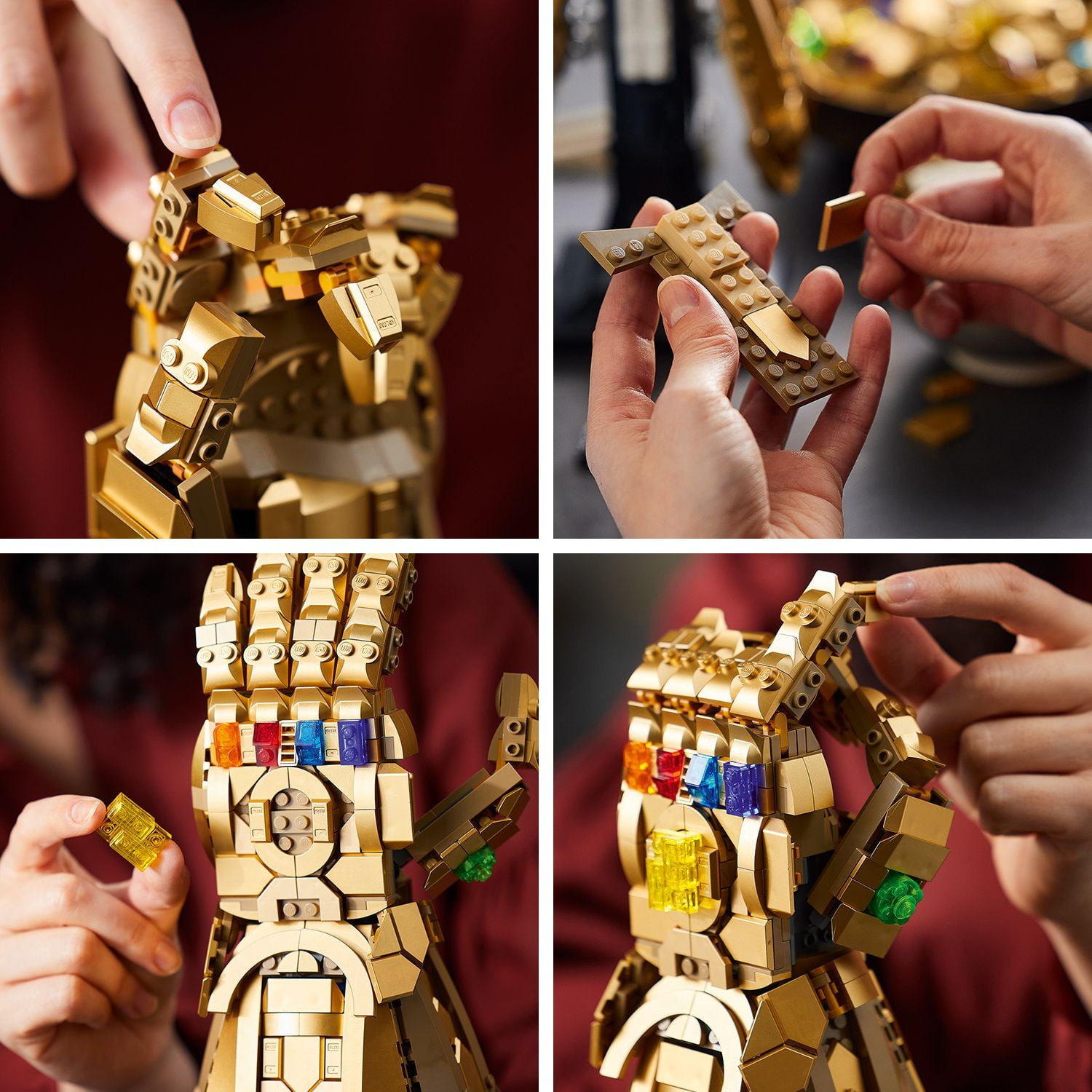 LEGO Super Heroes Marvel 76191 Guanto dell'Infinito di Thanos, Modello da  Costruzione Avengers da Collezione, Set per Adulti - LEGO - Super Heroes -  TV & Movies - Giocattoli