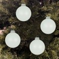 thumbnail image 5 of Christmas By Krebs 2 5/8" (67mm) Seamless Glass Ornament [8 Pieces], Decorated Designer Heirloom (Classic White Velvet), 5 of 7