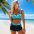 thumbnail image 3 of Bikini de dos piezas SSuperp cintura alta push up playa 3 XL, 3 of 5