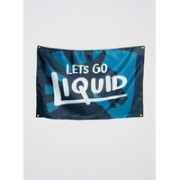 Team Liquid Let's Go Liquid Flag