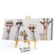 thumbnail image 1 of Cuadros Decorativos Kits de pintura al óleo de jirafas por números DIY lienzo arte de pared imagen artesanía decoración del hogar Ehuebsd Nuevos Originales, 1 of 9