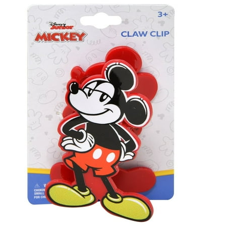 Disney Mickey Character Shaped Hair Claw Clip on Card, boys