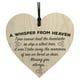 thumbnail image 1 of Xihbxyly Colgante de Corazón de Madera, Regalo Rústico de Agradecimiento, Perfecto para Profesores, Decoración Shabby Chic, Ideal Como Regalo de Despedida, Tamaño 10 X 10 Cm, Recuerdo Conmemorativo d, 1 of 5