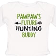 thumbnail image 4 of Inktastic Pawpaws Future Hunting Buddy Boys or Girls Long Sleeve Baby Bodysuit, 4 of 5