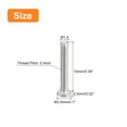 thumbnail image 2 of Uxcell M1.4x0.3x10mm 50 Pack Metal Flat Round Head Screws Phillips Drive Machine Bolt, 2 of 5