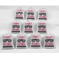 thumbnail image 5 of Darling Souvenir White Hangover Kit Bachelorette Party Supplies Favor Bags&nbsp;Jewelry&nbsp;Pouches 15 Pieces, 5 of 5
